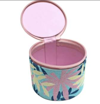 Preview: Luxuriöse Schmuckschatulle mit Schmetterlingsmotiv